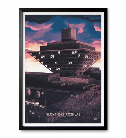 Poster Slovenský rozhlas - XL Obrázok pre Poster Slovenský rozhlas - XL