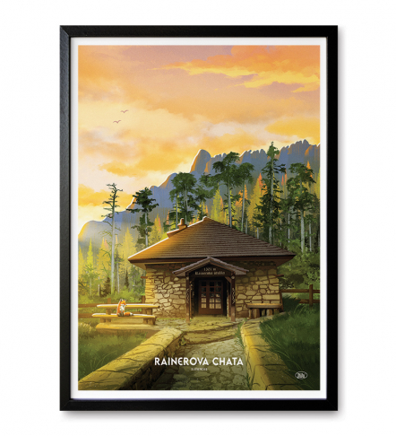 Poster Rainerova chata Obrázok pre Poster Rainerova chata
