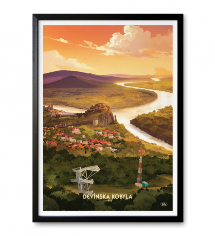 Poster Devínska Kobyla Obrázok pre Poster Devínska Kobyla