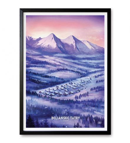 Poster Belianske Tatry - Ždiar Obrázok pre Poster Belianske Tatry - Ždiar