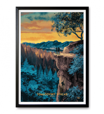 Poster Tomášovský výhľad Obrázok pre Poster Tomášovský výhľad